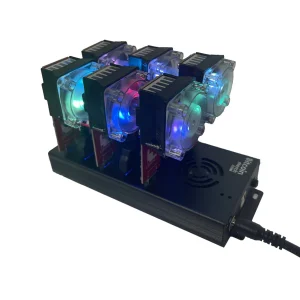 6x GekkoScience COMPAC F with Fan Upgrade + 10-Port USB Hub - COMBO Up to 1.6+TH/s by Bitcoin Merch®