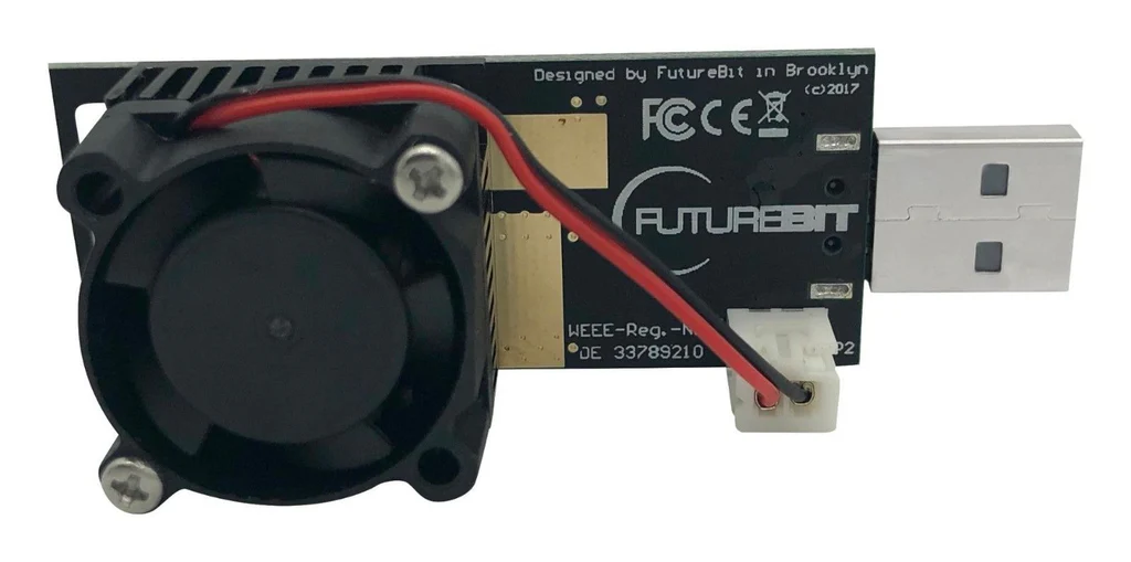 FutureBit MoonLander 2 Dogecoin Litecoin Scrypt Miner USB Stick by Bitcoin Merch®