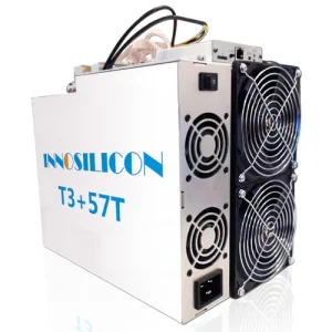 Innosilicon T3+ (Plus) 57TH/s Bitcoin BTC ASIC Miner by Bitcoin Merch®