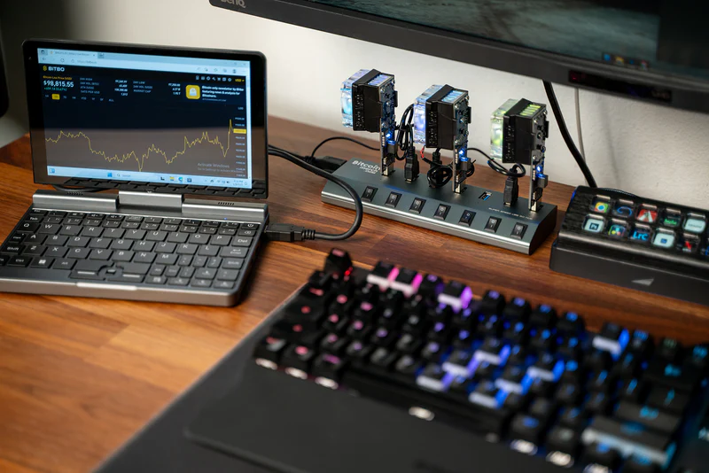Easy Miner Laptop: The Ultimate Mining Command Center by Bitcoin Merch®