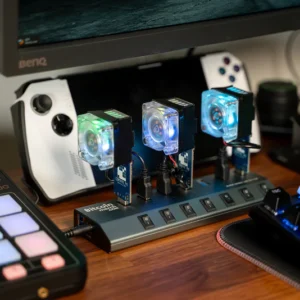 3x GekkoScience COMPAC F with Fan Upgrade + 7-Port USB Hub - COMBO Up to 1.05+TH/s by Bitcoin Merch®