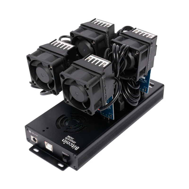 4x GekkoScience COMPAC F with Fan Upgrade + 10-Port USB Hub - COMBO Up to 1.4+TH/s by Bitcoin Merch® - Image 3