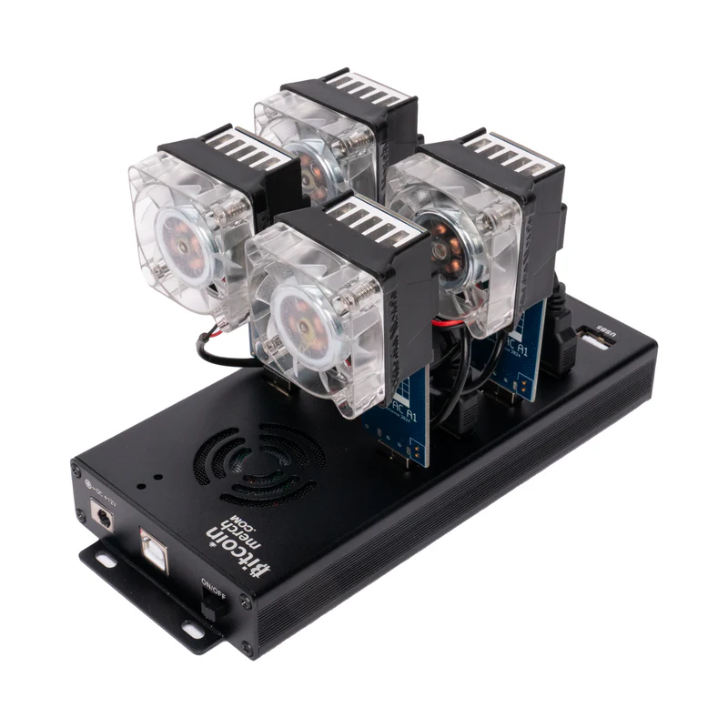 4x GekkoScience COMPAC F with Fan Upgrade + 10-Port USB Hub - COMBO Up to 1.4+TH/s by Bitcoin Merch® - Image 4